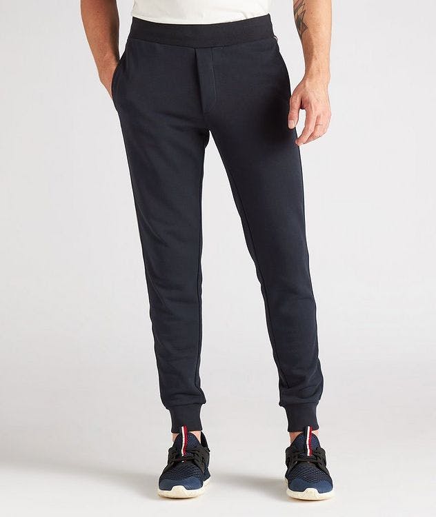 Drawstring Cotton Joggers picture 2