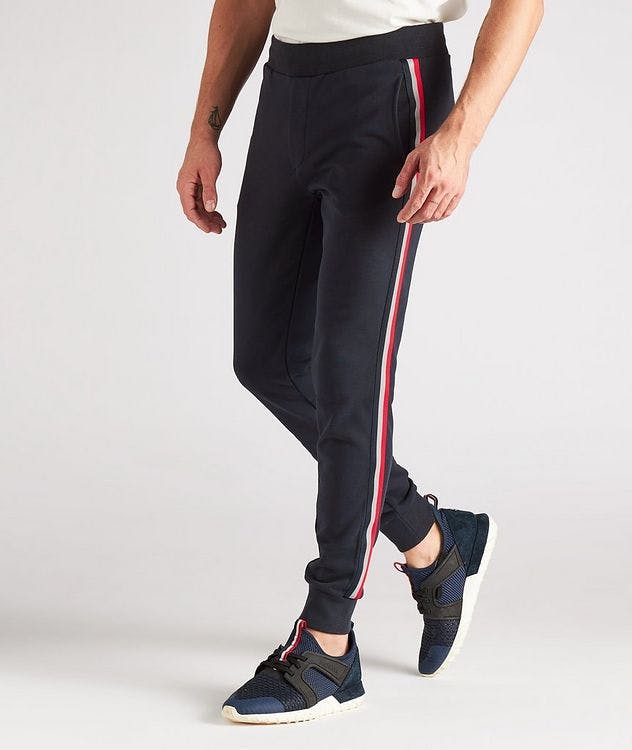 Drawstring Cotton Joggers picture 5