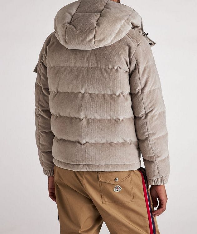 Maya Corduroy Hooded Down Puffer Jacket picture 4