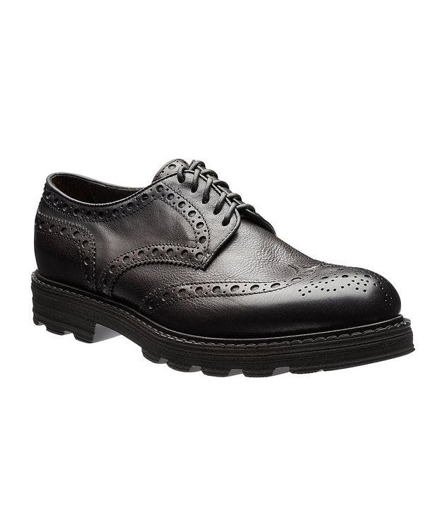 Leather Wing-Tip Derbies picture 1