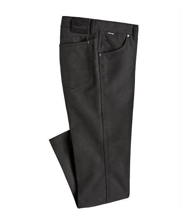 Slim-Fit Technical Twill Pants picture 1