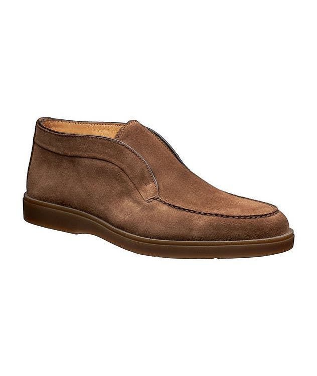 Suede Slip-On Half Boots picture 1