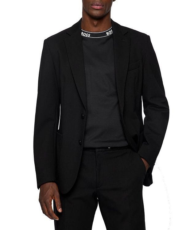 Slim-Fit Jersey Stretch Sports Jacket picture 2