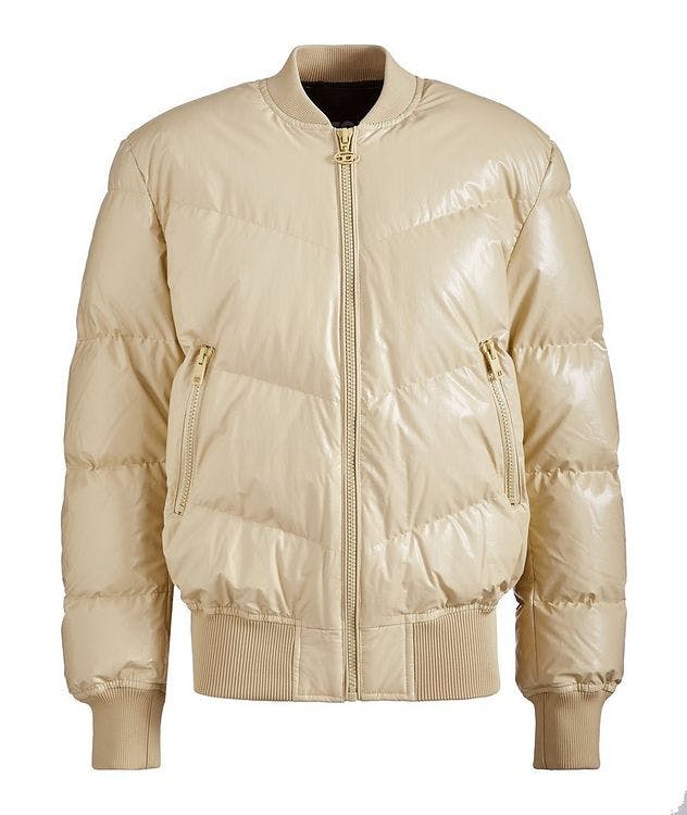 Quilted Down Bomber Jacket picture 1
