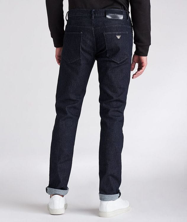 J06 Slim Fit Brushed Wool-Blend Jeans picture 3