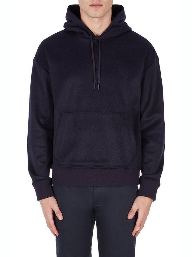 Wool-Cashmere Hooded Sweatshirt picture 2