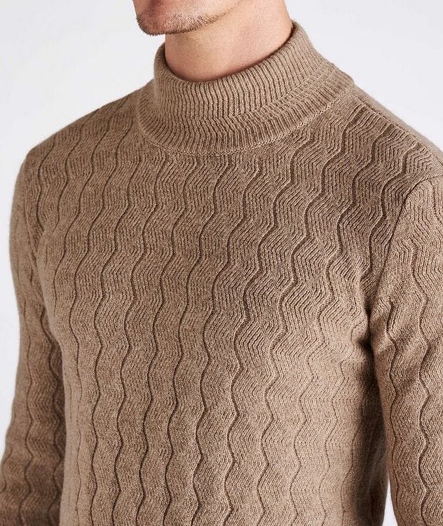 Wool-Cashmere Knit Turtleneck picture 4