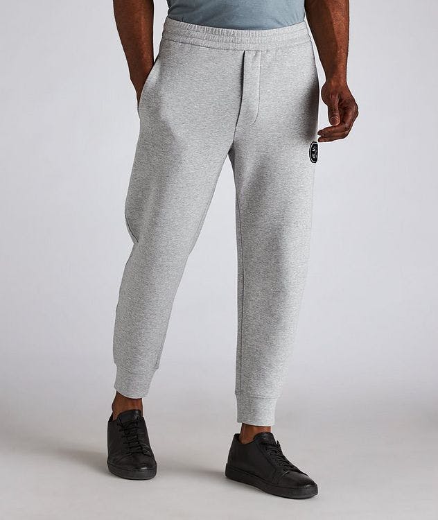 Logo Stretch-Cotton Track Pants picture 2