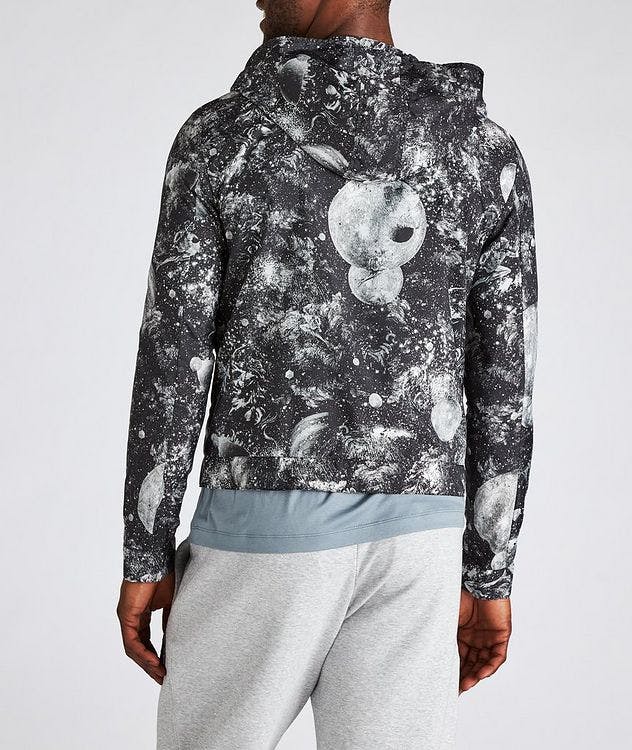 Surreal Print Hooded Blouson Jacket picture 3