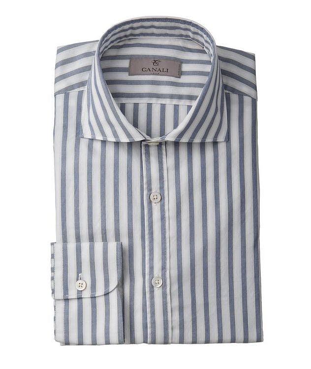 Contemporary Fit Striped Sport Shirt picture 1