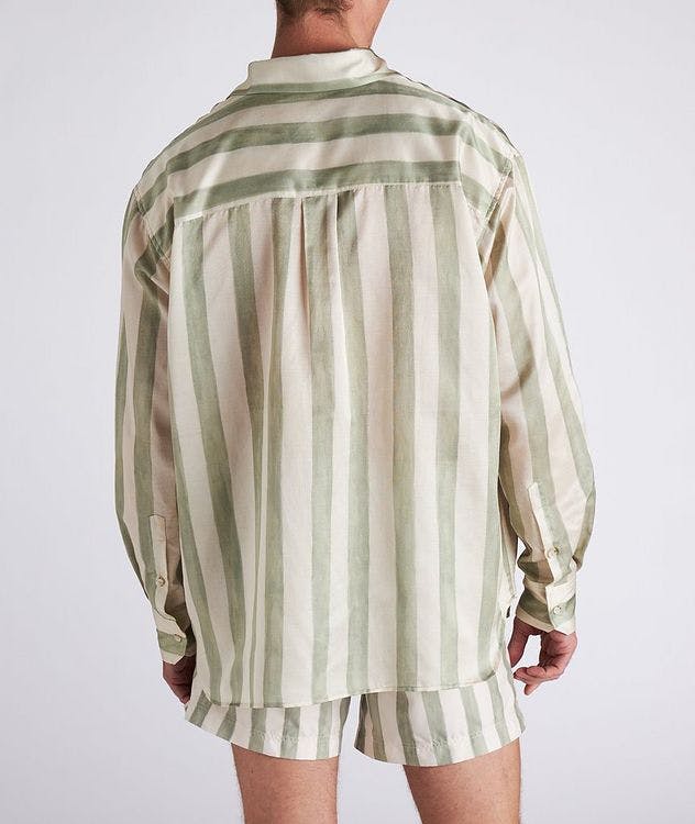 Striped Silk-Cotton Shirt picture 3