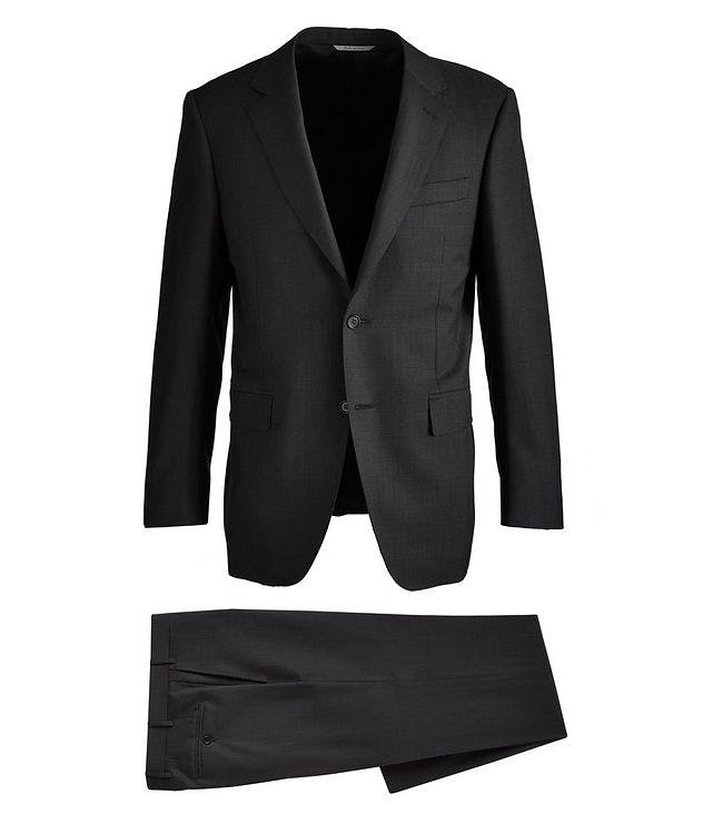 Contemporary Fit Neat Pattern Wool Suit picture 1