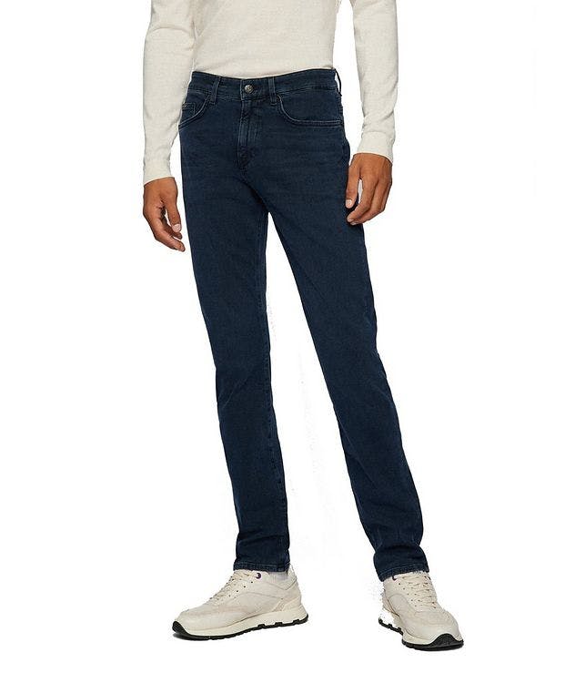 Slim-Fit Cashmere Touch Jeans picture 2