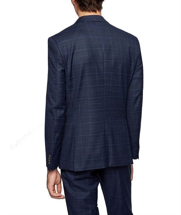 H-Huge Wool Checked Suit picture 3