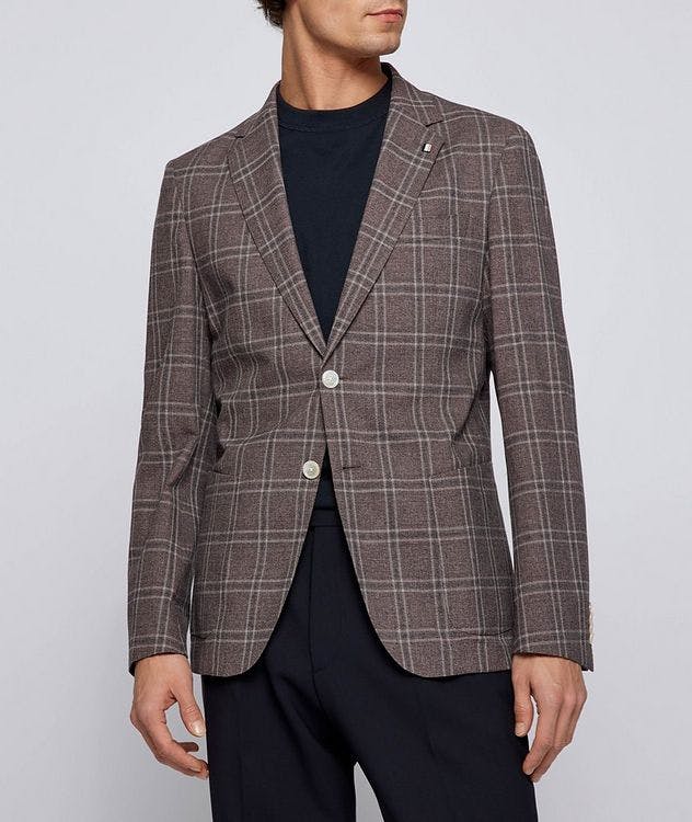 Windowpane Check Sports Jacket picture 2