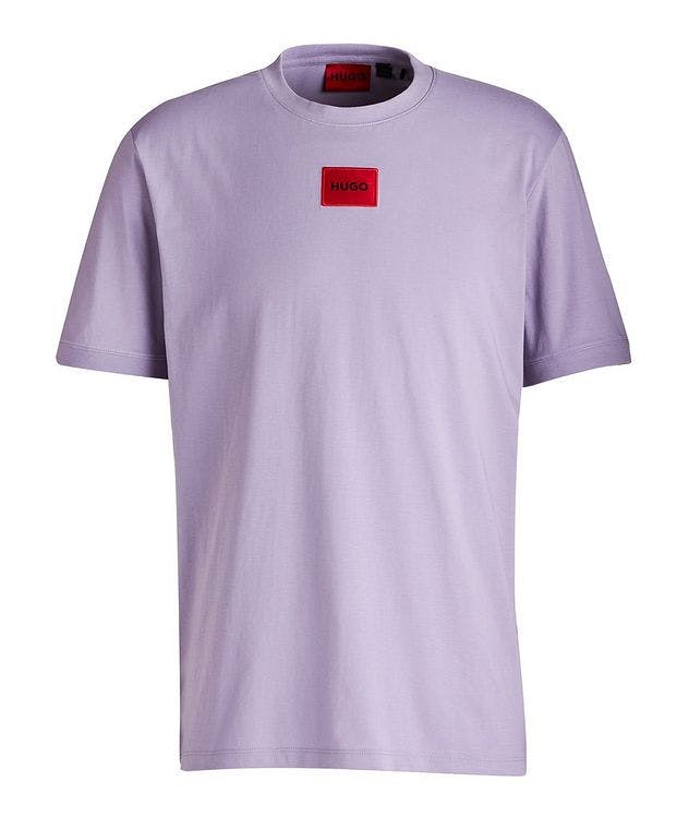 Diragolino Logo Stretch-Cotton T-Shirt picture 1