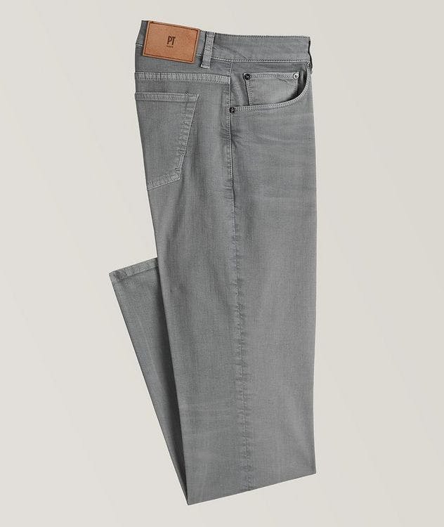 Jazz Slim Fit Cotton-Cashmere Pants picture 1