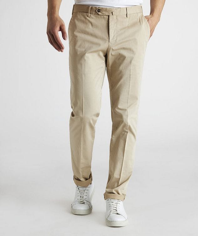 Slim Fit Stretch-Cotton Chinos picture 2