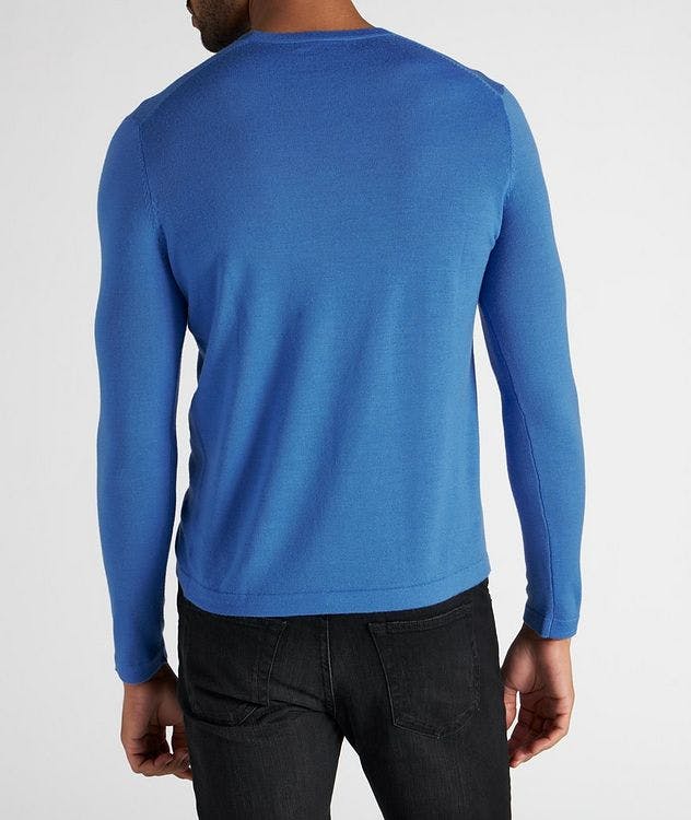 Merino Wool V-Neck Sweater picture 3
