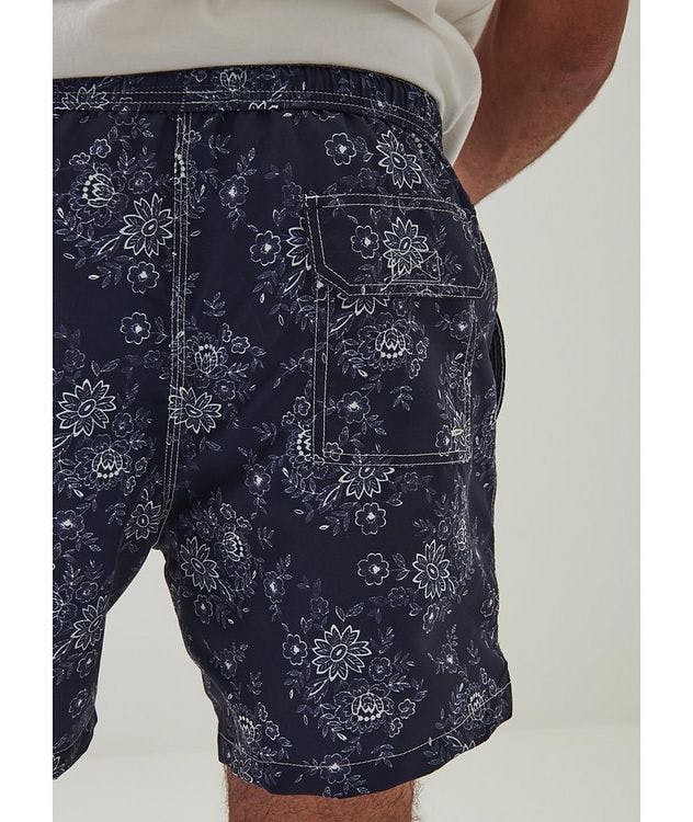Floral Printed Swim Trunks picture 4