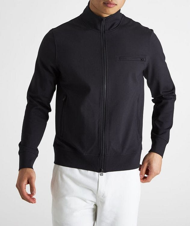 Viscose-Blend Technical Track Jacket picture 2