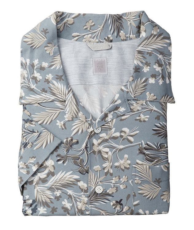 Floral Print Camp Collar Shirt picture 1