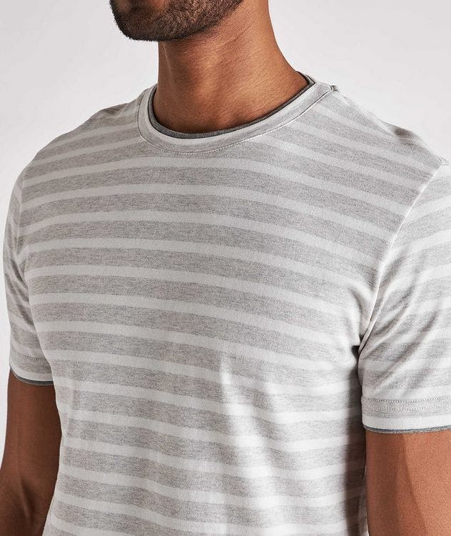 Striped Cotton T-Shirt picture 5