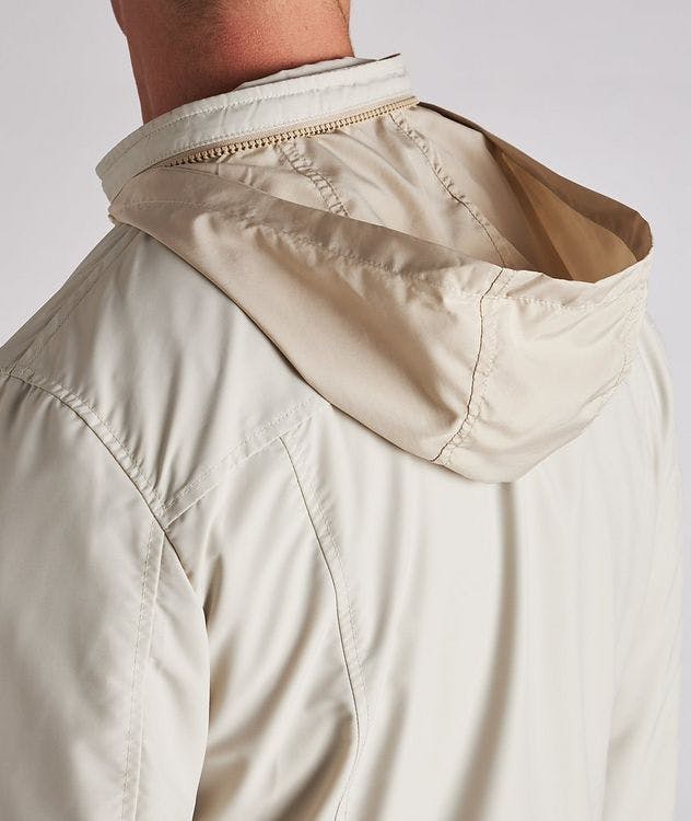 Hooded Wool-Nylon Field Jacket picture 4
