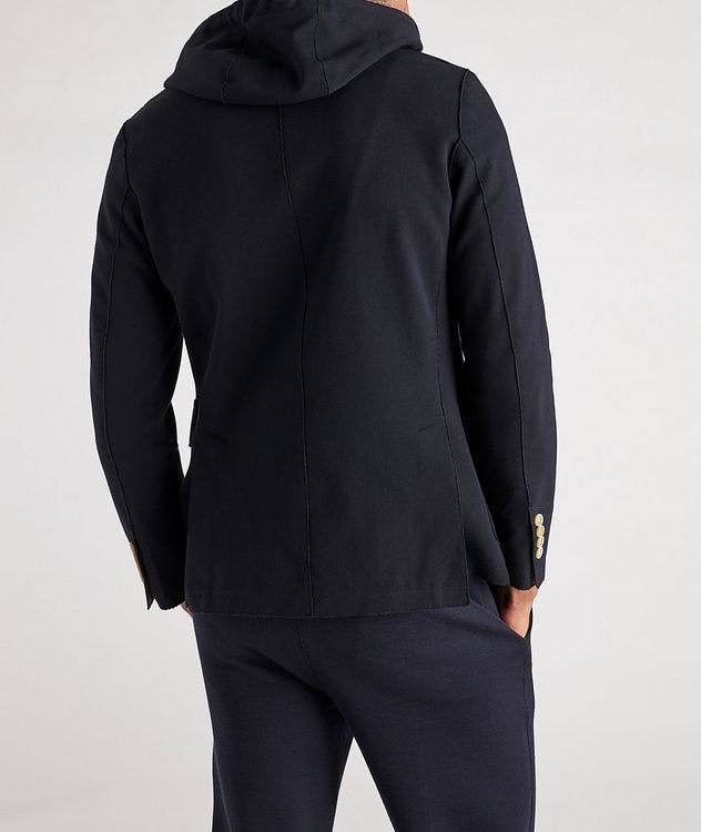 Hooded Cotton-Blend Sports Jacket picture 4