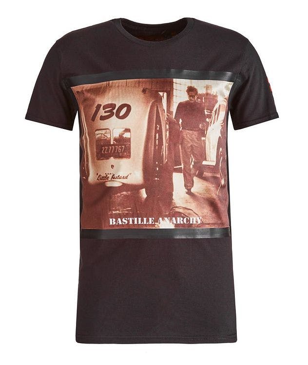 James Dean's "Little Bastard" Print Cotton T-Shirt picture 1