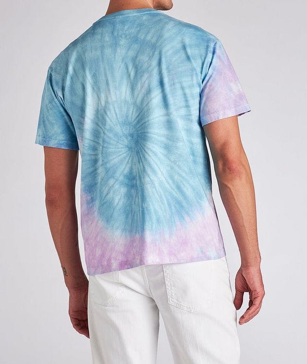 Tie-Dye Sun Logo Cotton T-Shirt picture 3