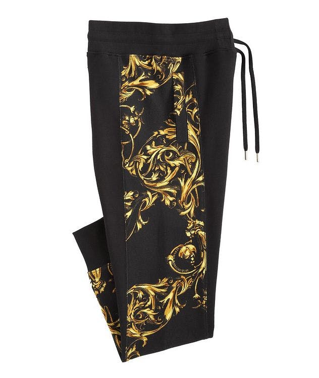 Pantalon sport en coton à motif baroque picture 1