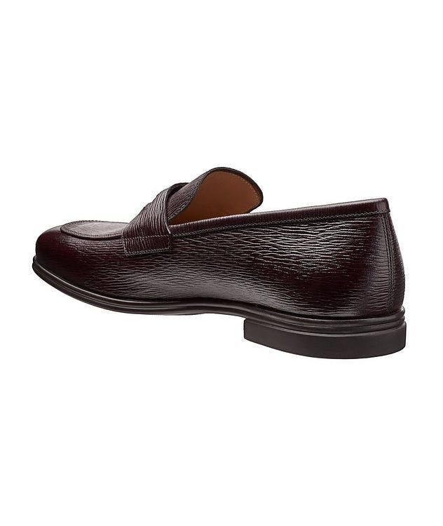 Martin Pebbled Leather Loafers picture 2