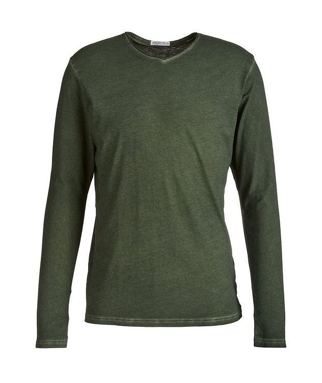 Garment Wash Long Sleeve T-Shirt picture 1