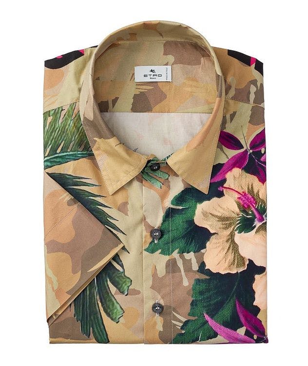 Tropical Printed Cotton Shirt picture 1
