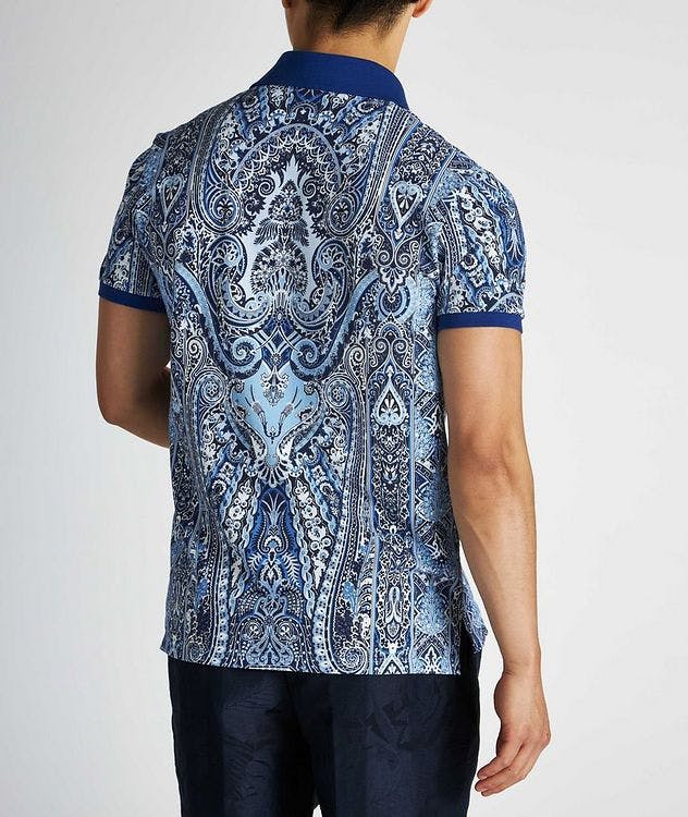 Paisley Printed Cotton Polo picture 4