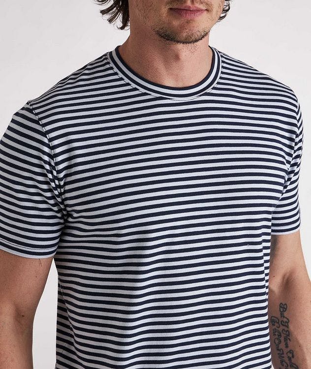 Striped Pima Cotton Shirt picture 5