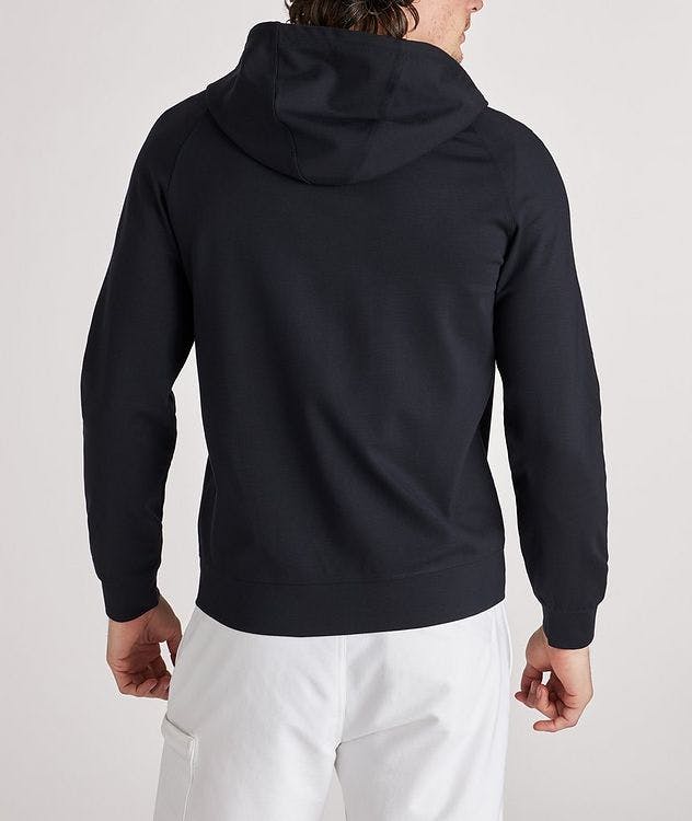 Viscose-Blend Technical Full-Zip Hoodie picture 4