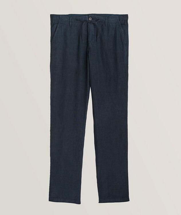 Contemporary Fit Garment Dyed Linen Pants picture 1