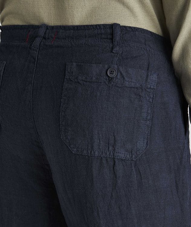 Contemporary Fit Garment Dyed Linen Pants picture 4