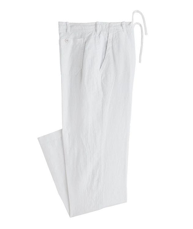 Contemporary Fit Garment Dyed Linen Pants picture 1