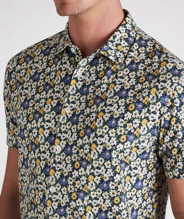 Multi-Flower Cotton Sport Shirt picture 4