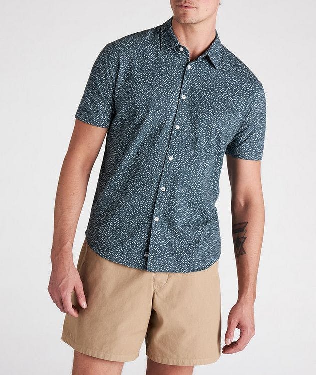Spotted Cotton Sport Shirt picture 2
