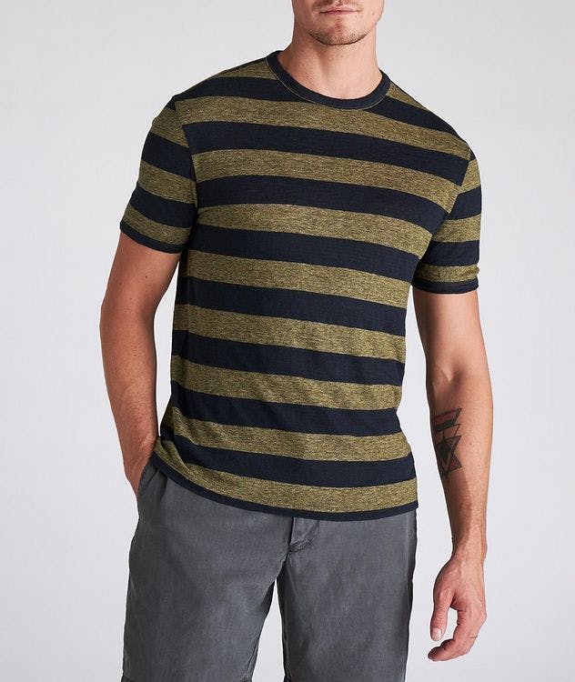 Striped Linen T-Shirt picture 2
