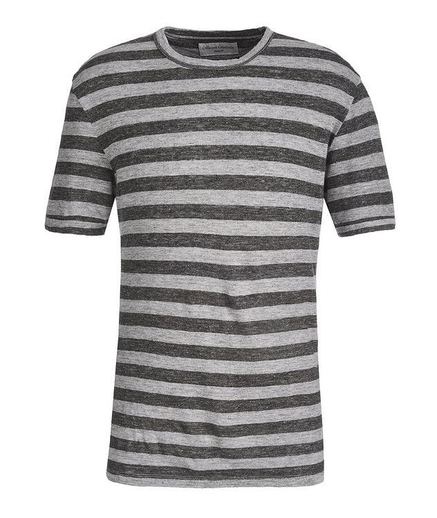 Striped Linen T-Shirt picture 1