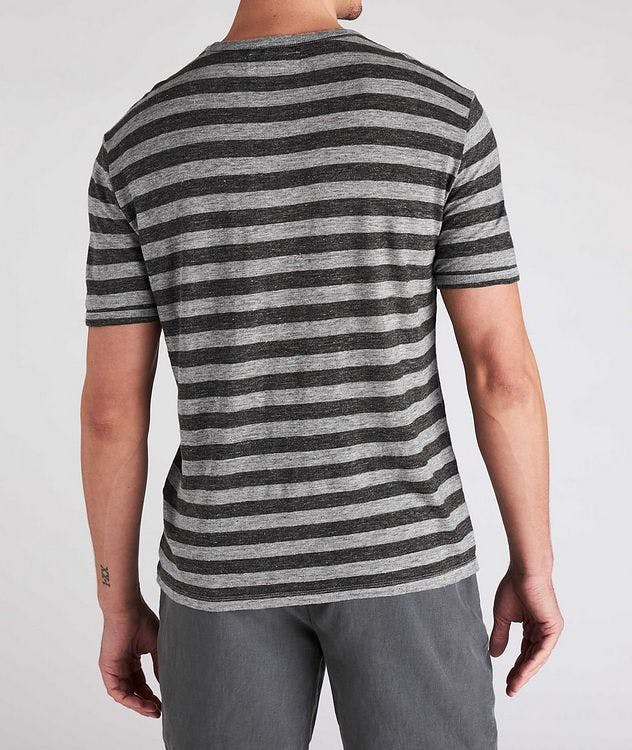 Striped Linen T-Shirt picture 3