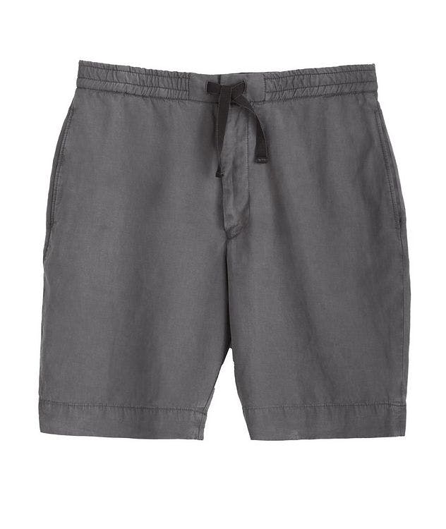 Phil Drawstring Linen-Cotton Shorts picture 1