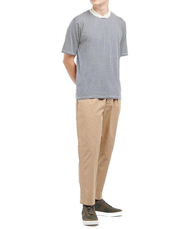 Briggs Striped Cotton T-Shirt picture 6