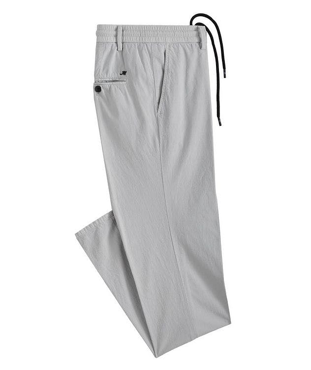 Stretch Cotton Drawstring Trousers  picture 1