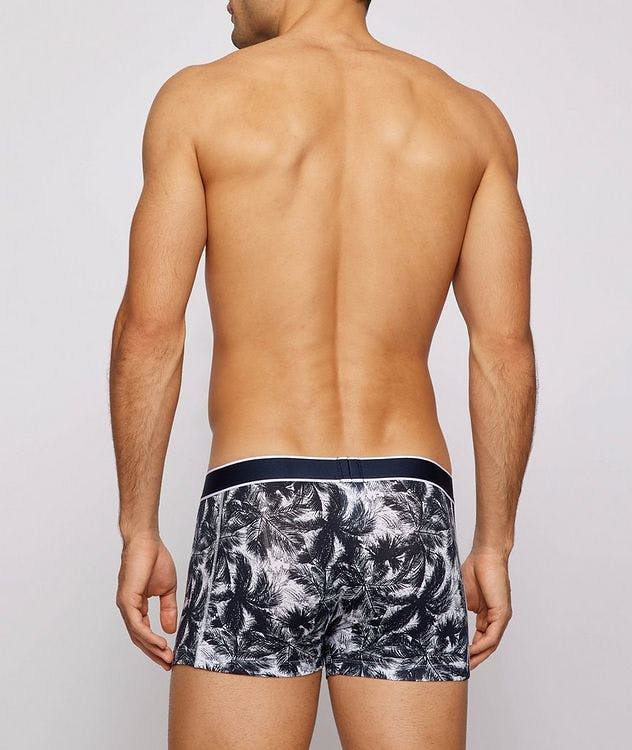 Printed Stretch-Cotton Trunks picture 3